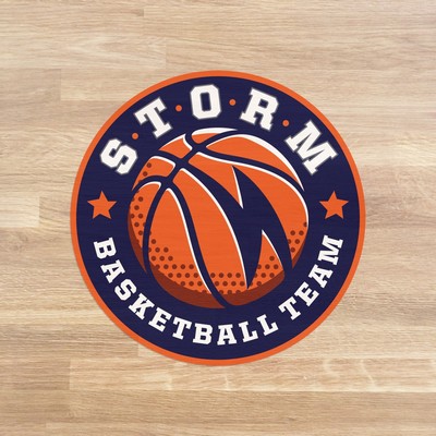 10"x10" Custom Floor Decals